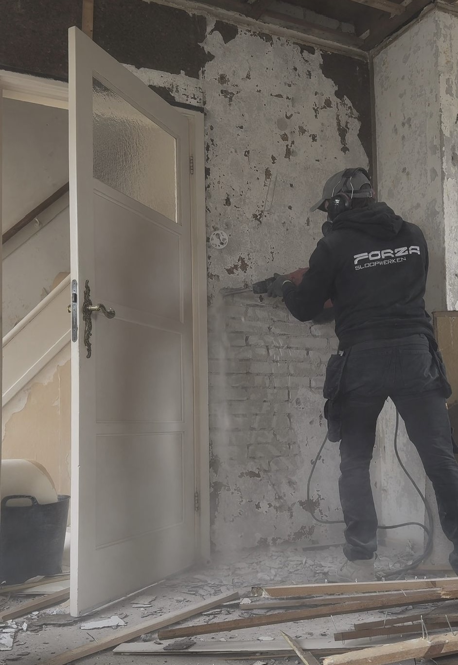 Forza Sloopwerken aan het werk